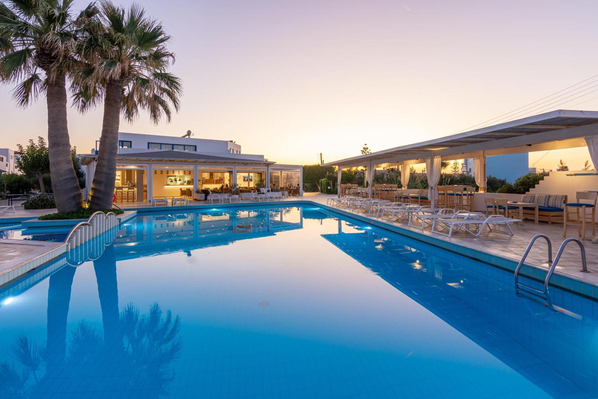 Hotel Hara Ilios Village Gouves Esterno foto